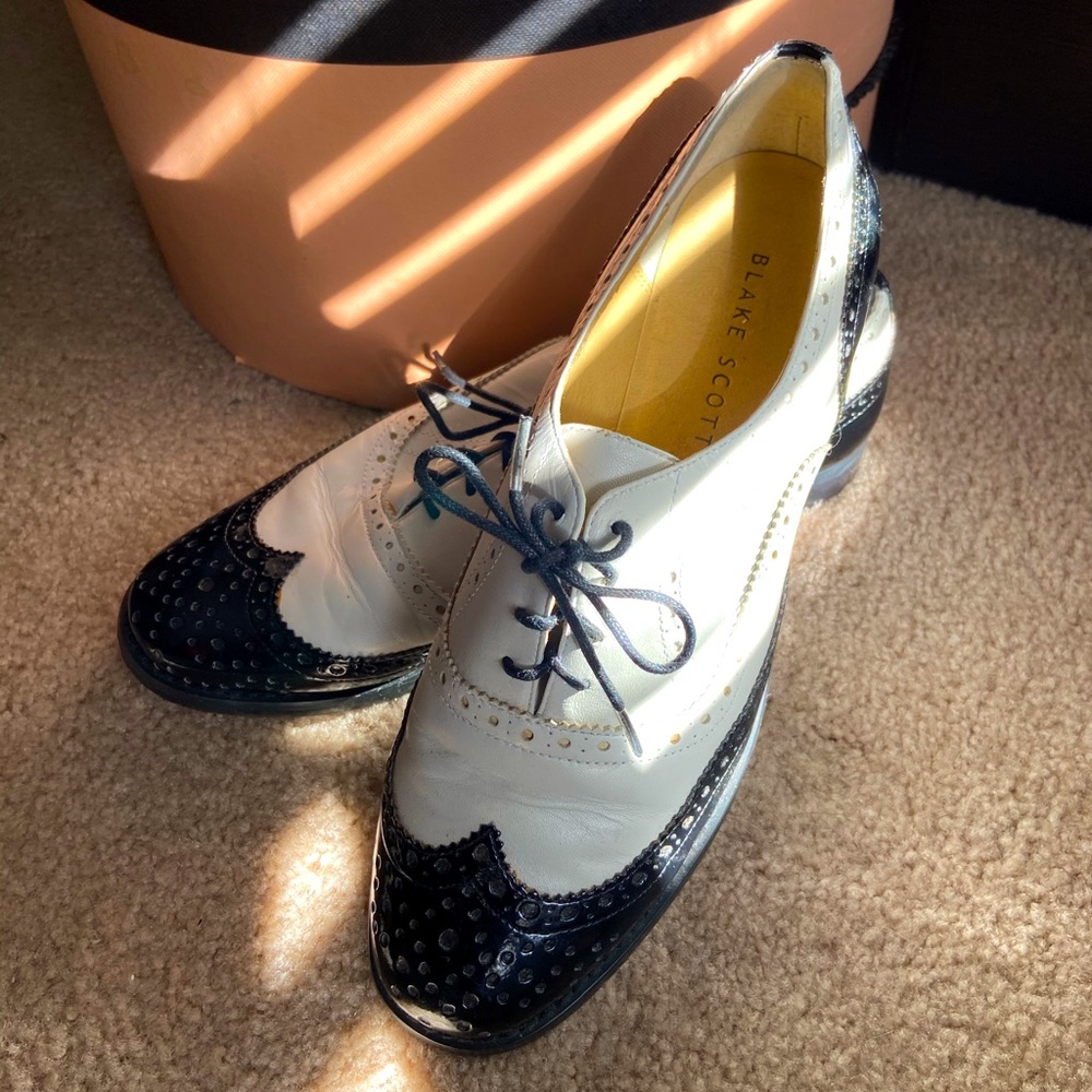 Black Scott Oxfords